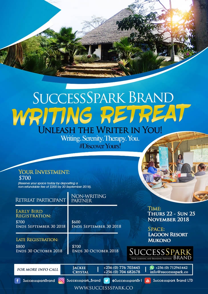 Lagoon Resort - Mukono,  22 - 25 November 2018
